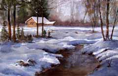 Glacier National Park Original Oil Paintings by Mark Ogle