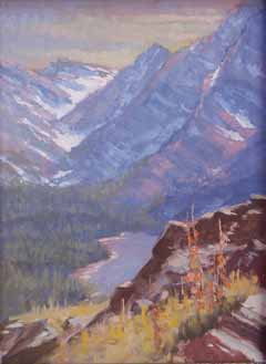 Glacier National Park Original Oil Paintings by Mark Ogle