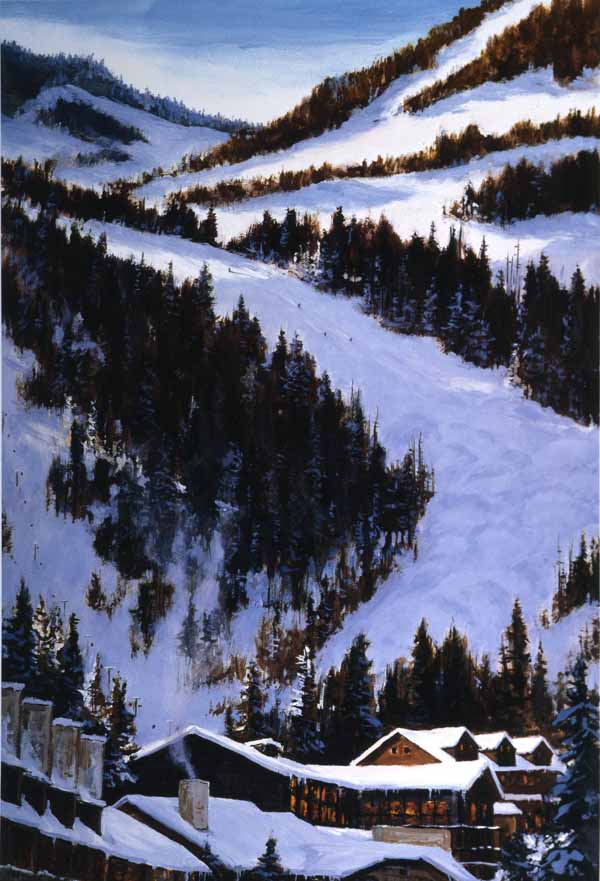 Glacier National Park - Last Run - Giclée