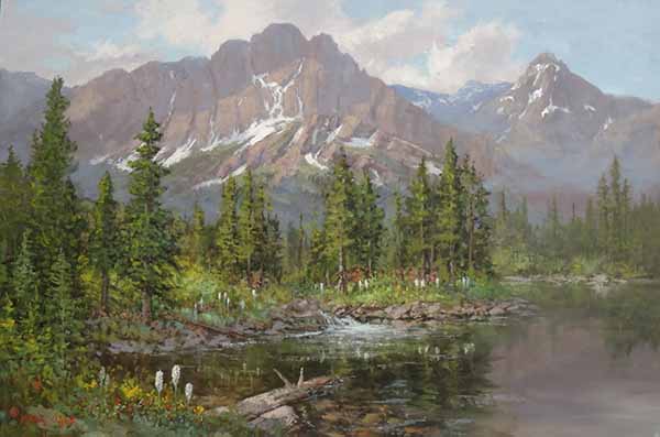 Glacier National Park - Edge of Two Medicine - Giclée