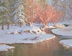 Glacier National Park Original Oil Paintings by Mark Ogle